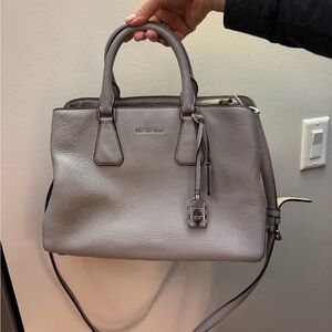 Michael Kors Gray Satchel Bag